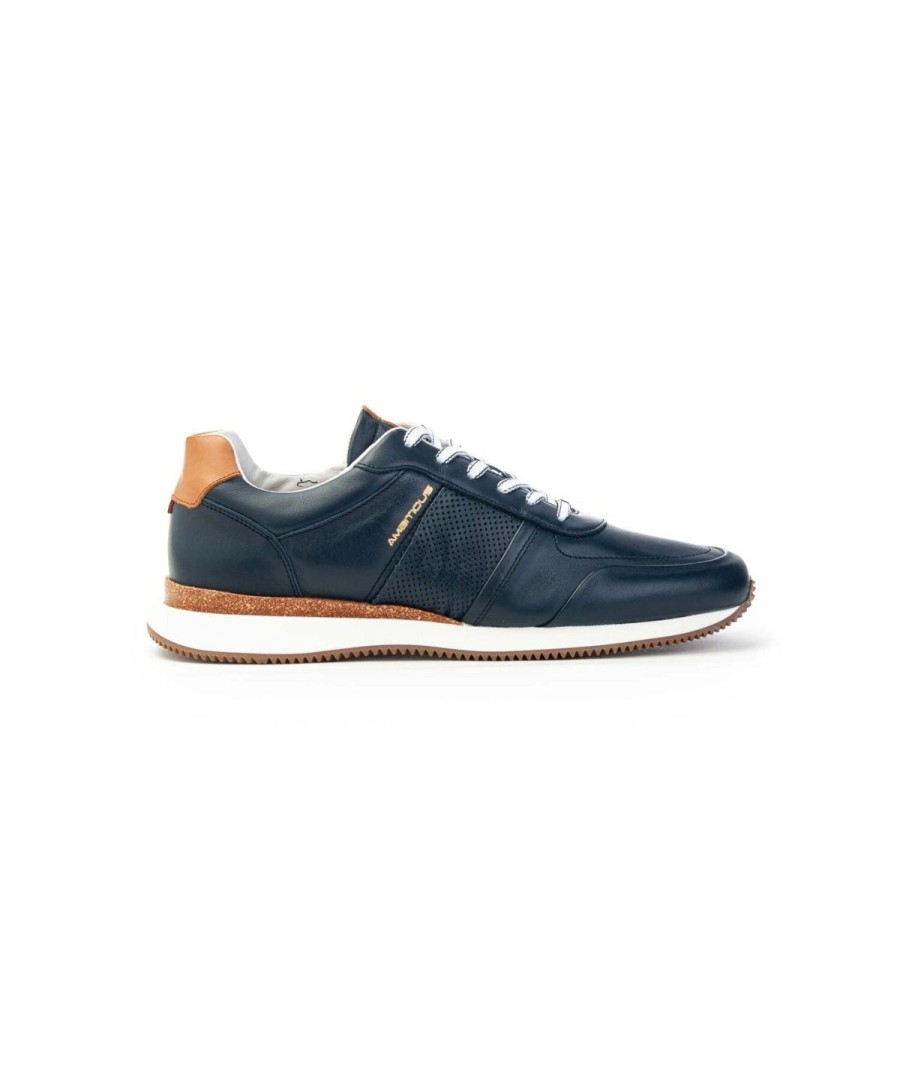 Uomo AMBITIOUS | Ambitious 12594-4195Am Magma Sneakers Leone Shoes Frosinone Navy