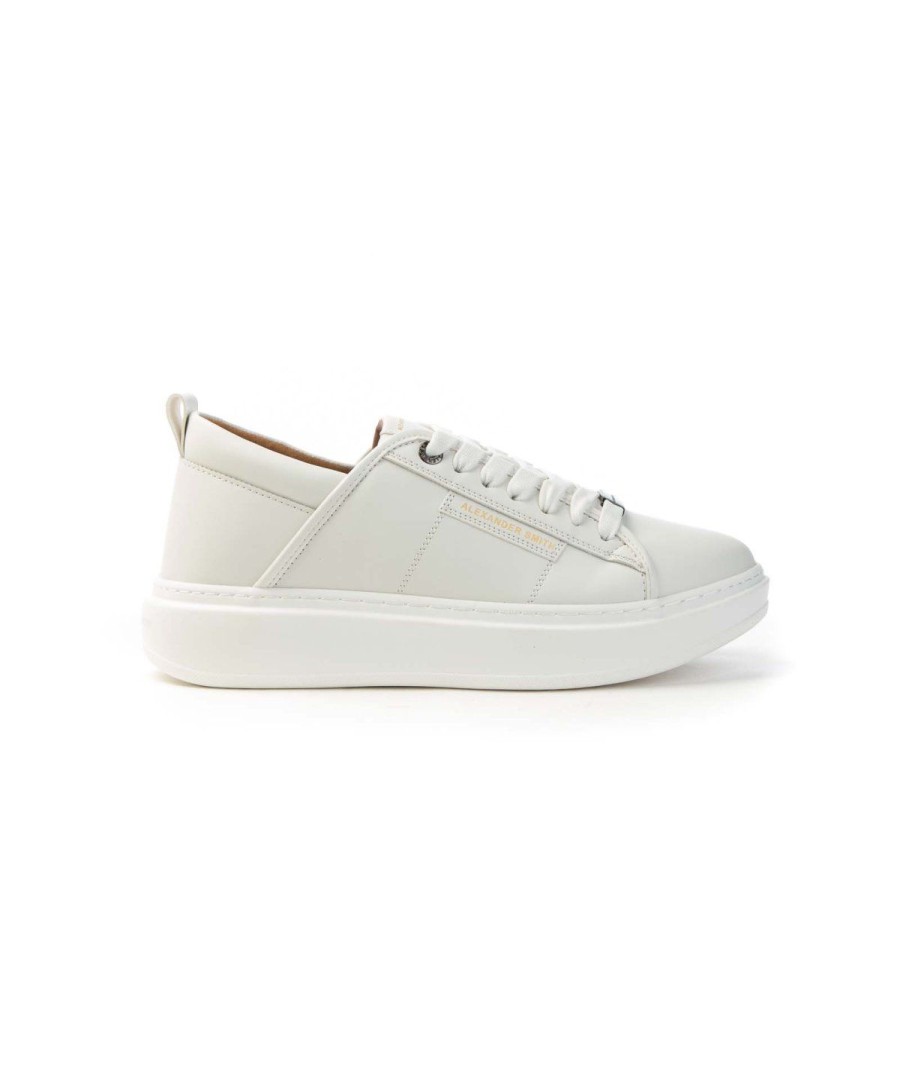 Uomo ALEXANDER SMITH | Alexander Smith Aeazewm7012Twt Sneakers Man Leone Shoes Frosinone White