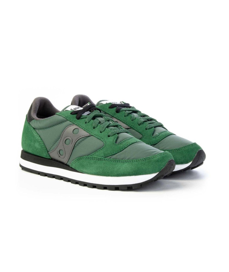 Uomo SAUCONY | Saucony 2044/622 Jazz O` Man Sneaker Green/Grey