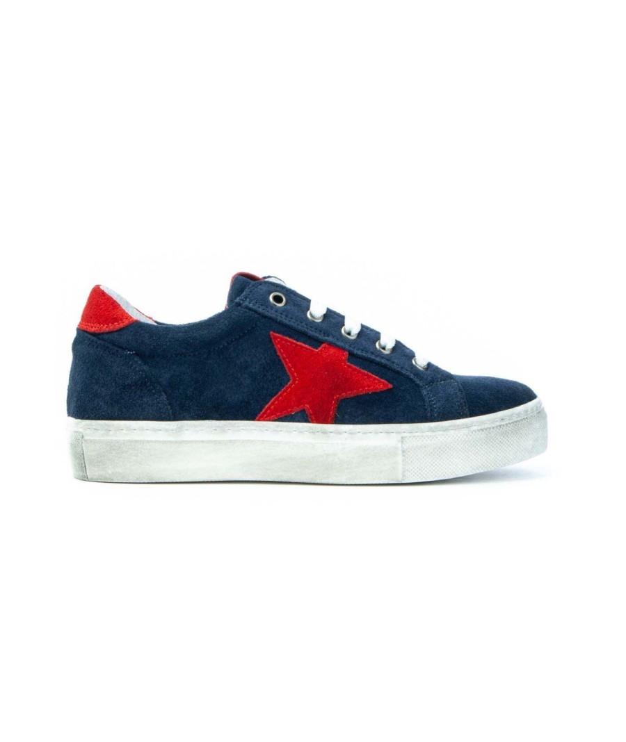 Junior CHIARA LUCIANI | Chiara Luciani I2081 Sneakers Laccijunior Blu/Rosso