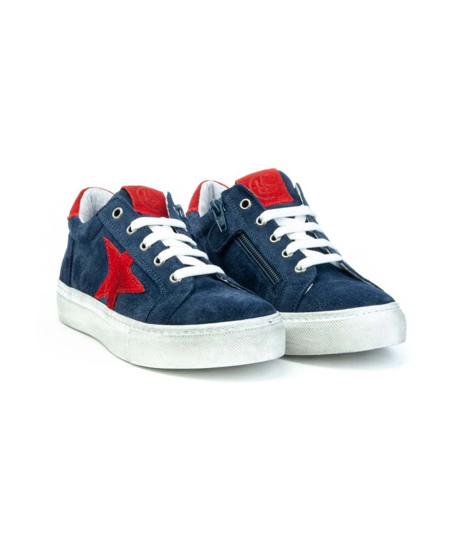 Junior CHIARA LUCIANI | Chiara Luciani I2081 Sneakers Laccijunior Blu/Rosso