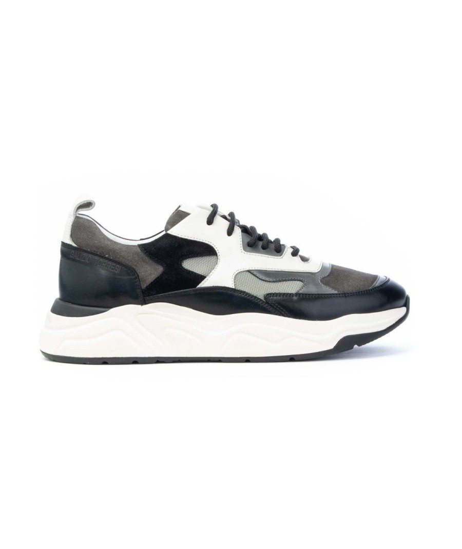 Uomo GALIZIO TORRESI | Galizio Torresi 417818 Sneakers Lacci Grigio