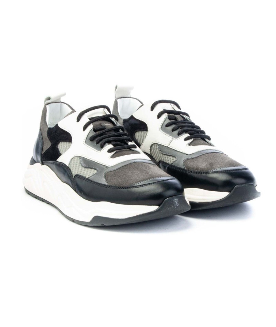 Uomo GALIZIO TORRESI | Galizio Torresi 417818 Sneakers Lacci Grigio