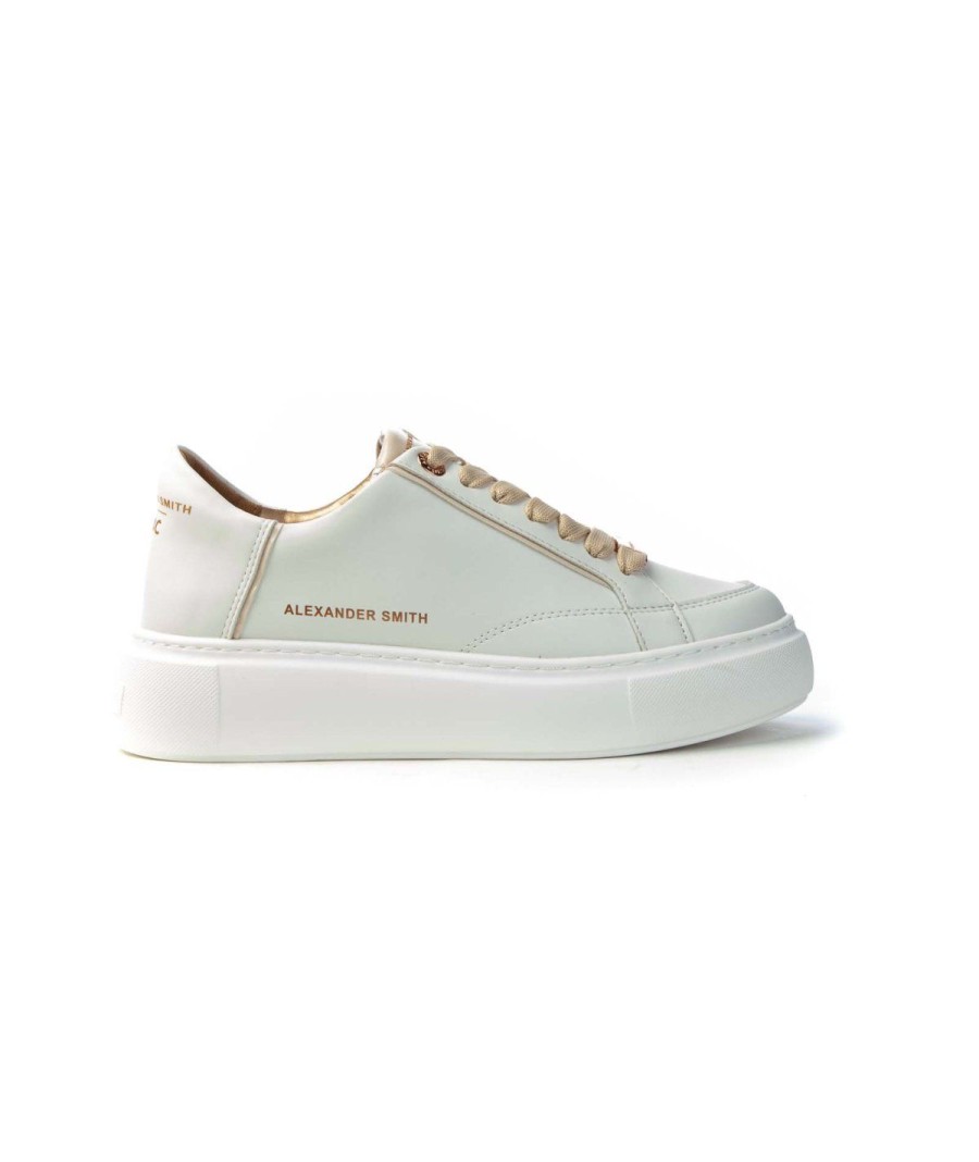 Donna ALEXANDER SMITH | Alexander Smith Aeazegw7347Twt Sneakers Woman Leone Shoes Frosinone White/Cream