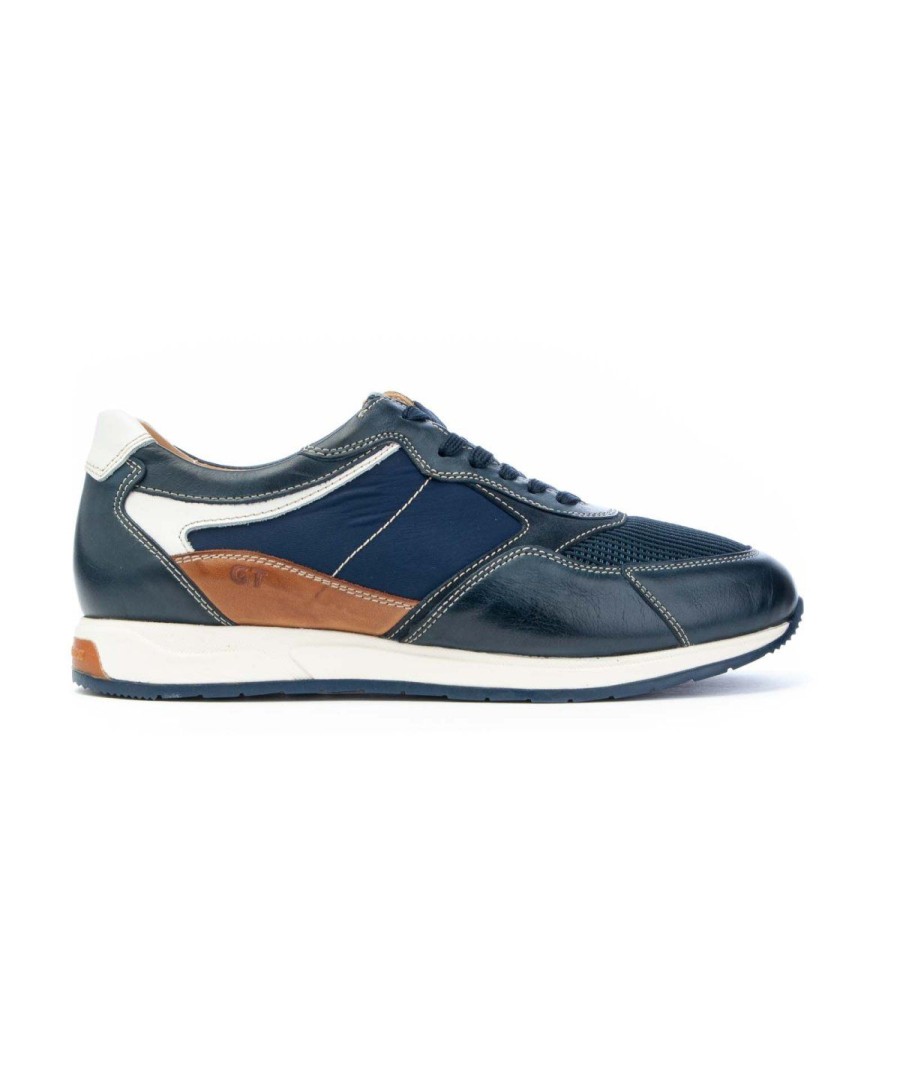 Uomo GALIZIO TORRESI | Galizio Torresi 418220 Sneakers Lacci Blu