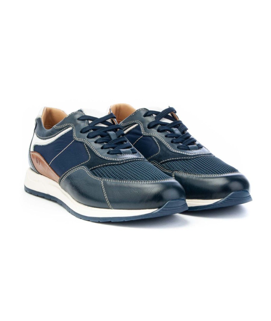 Uomo GALIZIO TORRESI | Galizio Torresi 418220 Sneakers Lacci Blu