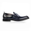 Uomo GREEN GEORGE | Green George 3028 Mocassino College Cuoi Blu