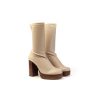 Donna ANGEL ALARCON | Angel Alarcon 23610-922B Anderson Ankle Boots Leone Shoes Frosinone Beige