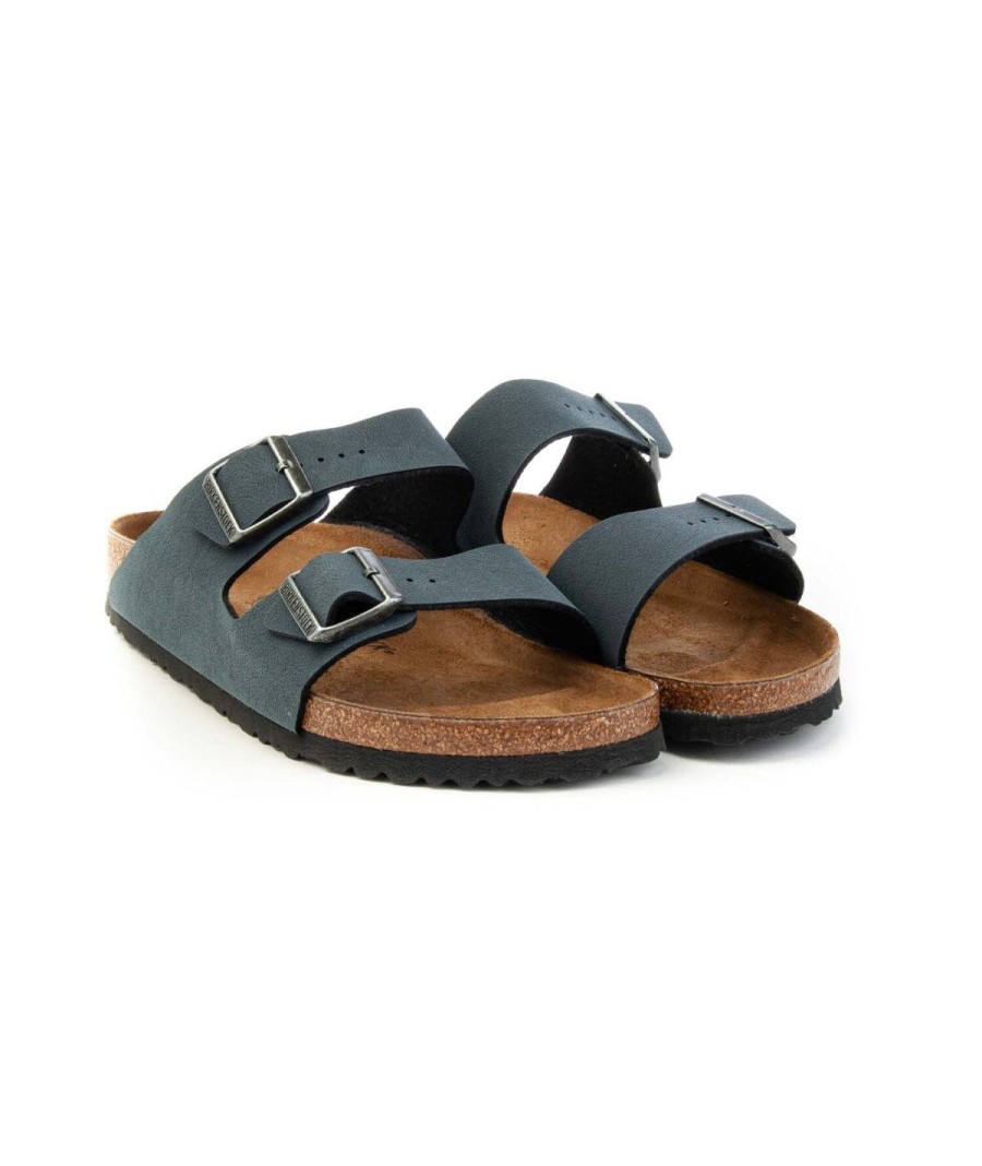 Uomo BIRKENSTOCK | Birkenstock Arizona 1022713 Sandali Leone Shoes Frosinone Antracite