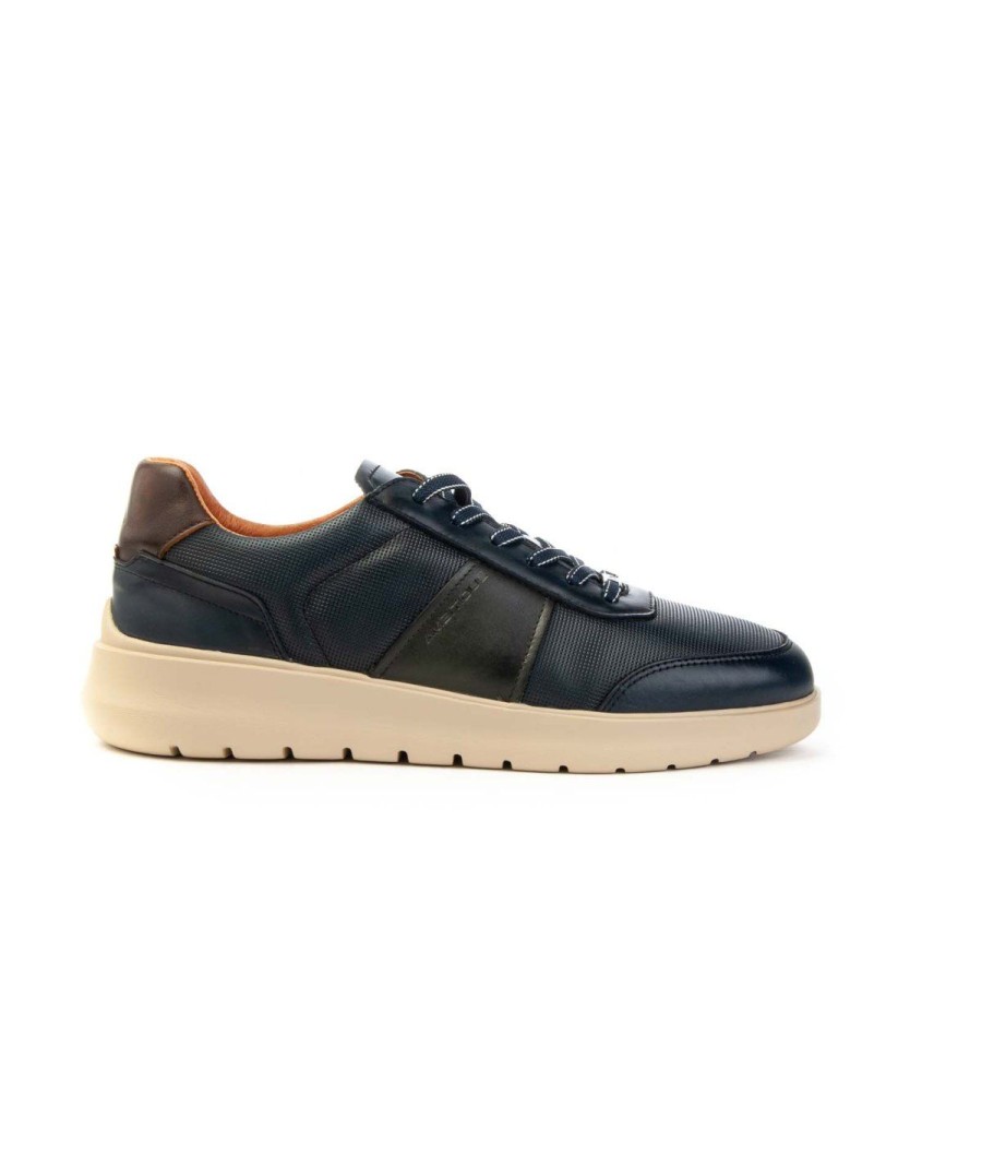 Uomo AMBITIOUS | Ambitiuos 13115 Sneakers Fondo Over Uomo Leone Shoes Frosinone Navy/Kaky