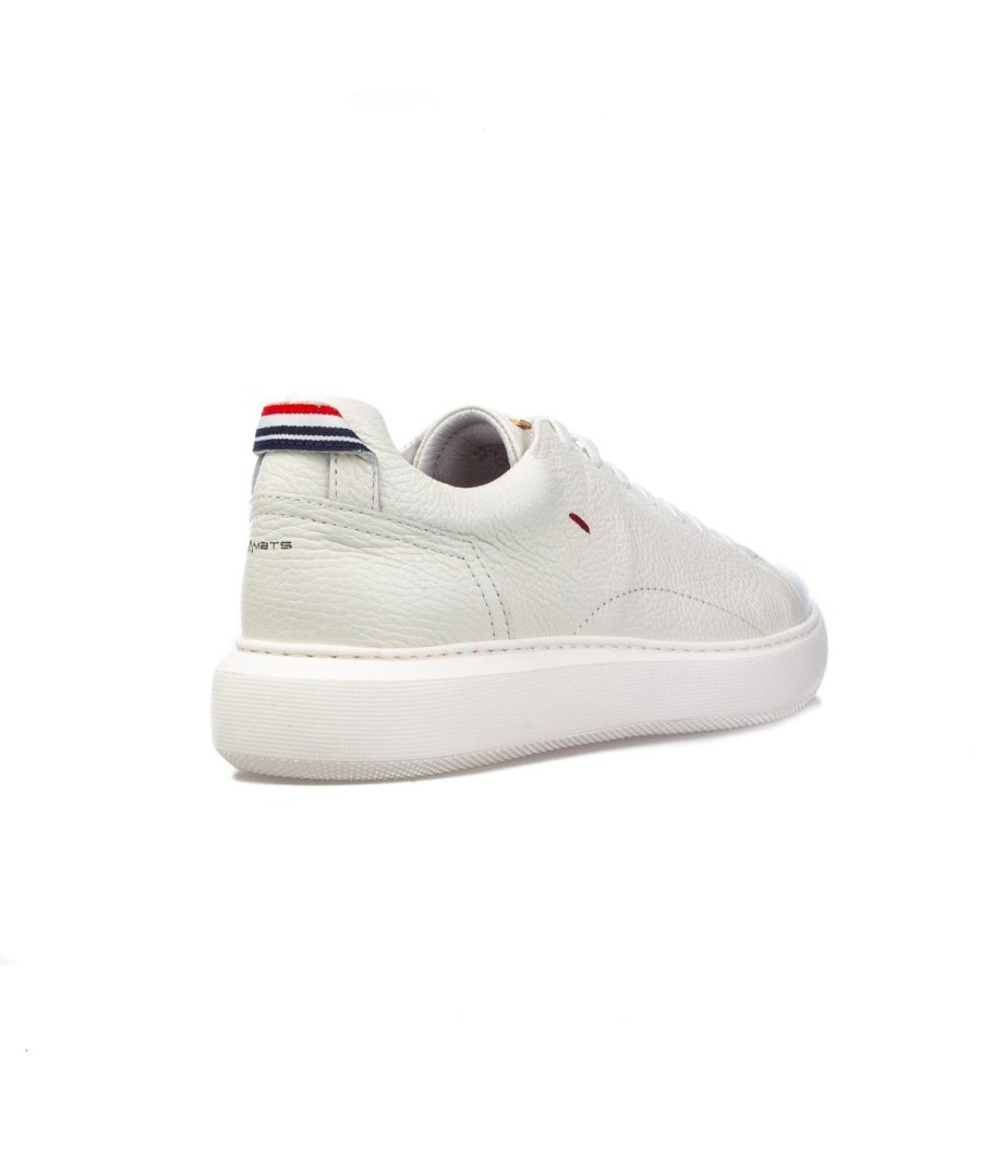 Uomo AMBITIOUS | Ambitious 10443 Sneaker Lacci F.Cassetta White