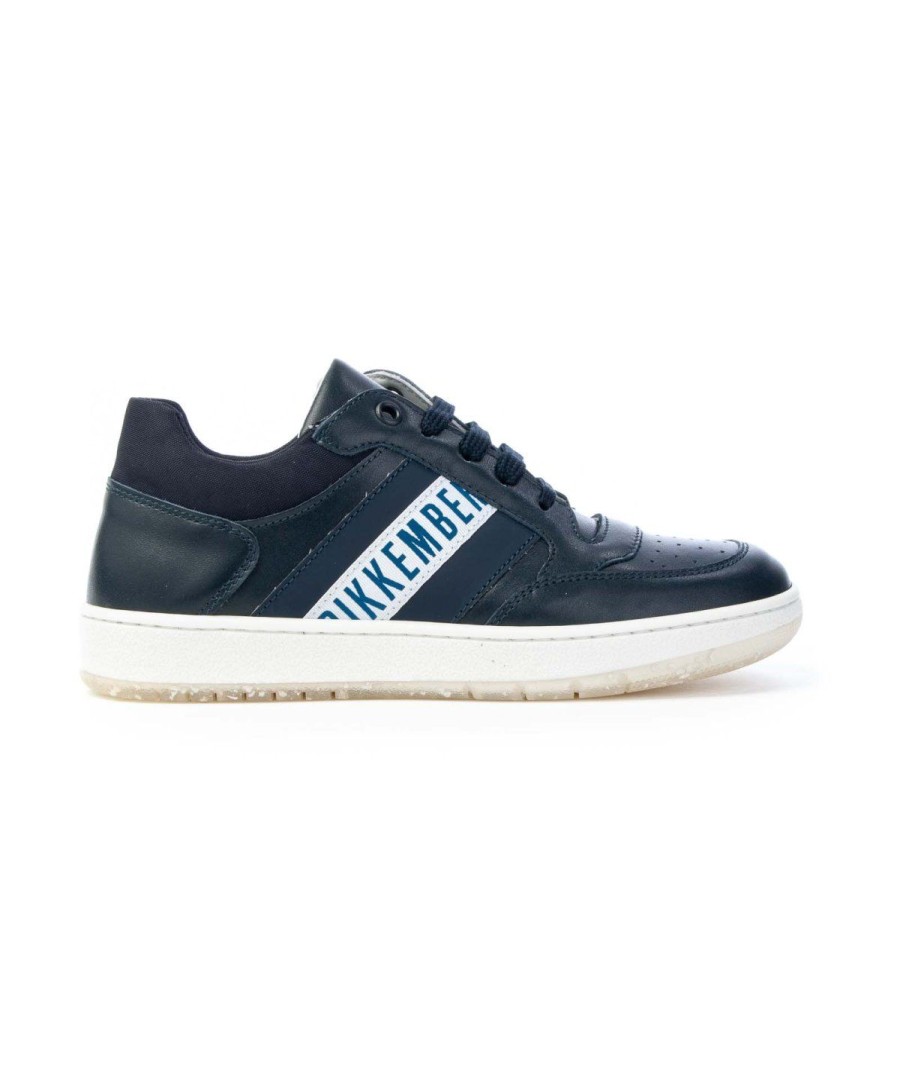 Junior BIKKEMBERGS | Bikkembergs K4B9-20890-1251800 Sneakers Lacci Junior Leone Shoes Blu