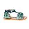 Junior ZECCHINO D'ORO | Zecchino D`Oro Sandalo Glitter Incrocio Verde