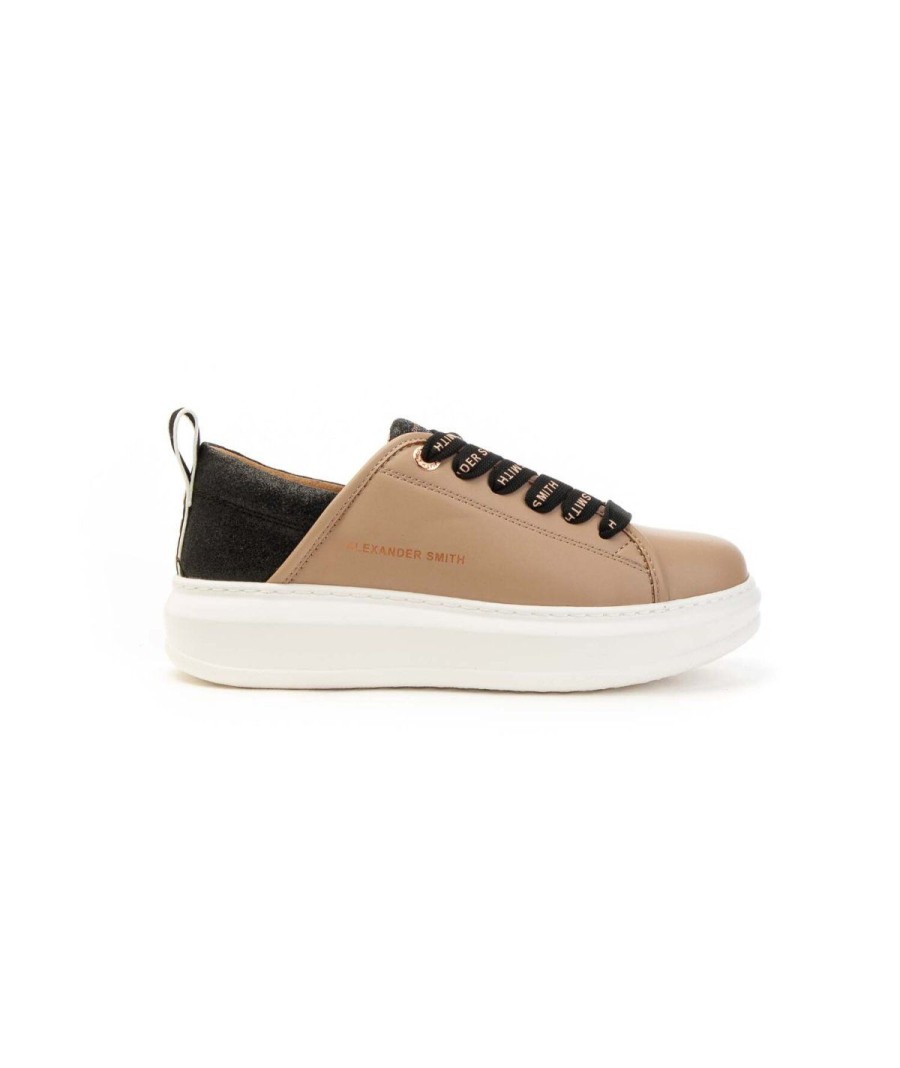 Donna ALEXANDER SMITH | Alexander Smith Aeayecd14Ubk Sneakers Wembley Woman Leone Shoes Frosin Nude