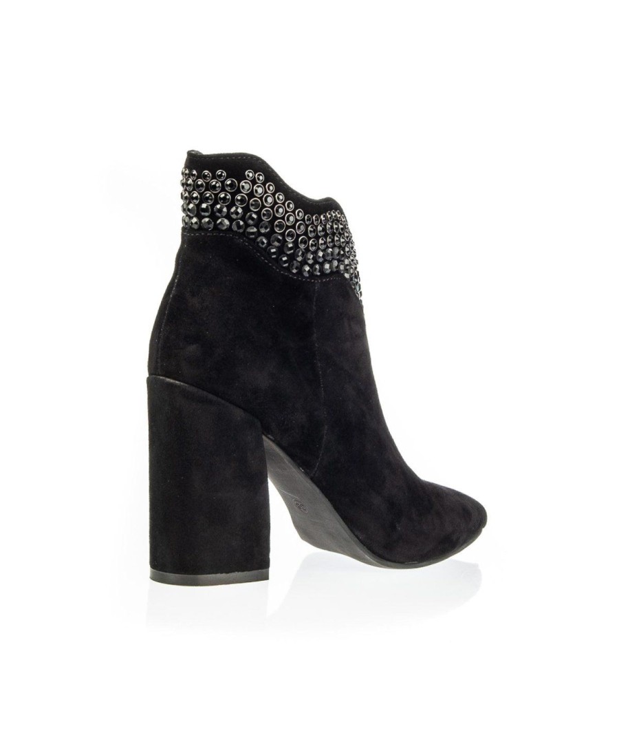 Donna ALMA EN PENA | Alma En Pena Stivaletto Caviglia Borchie Black