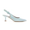 Donna SILVIA ROSSINI | Silvia Rossini 398 Slingback Tacco Abs Celeste