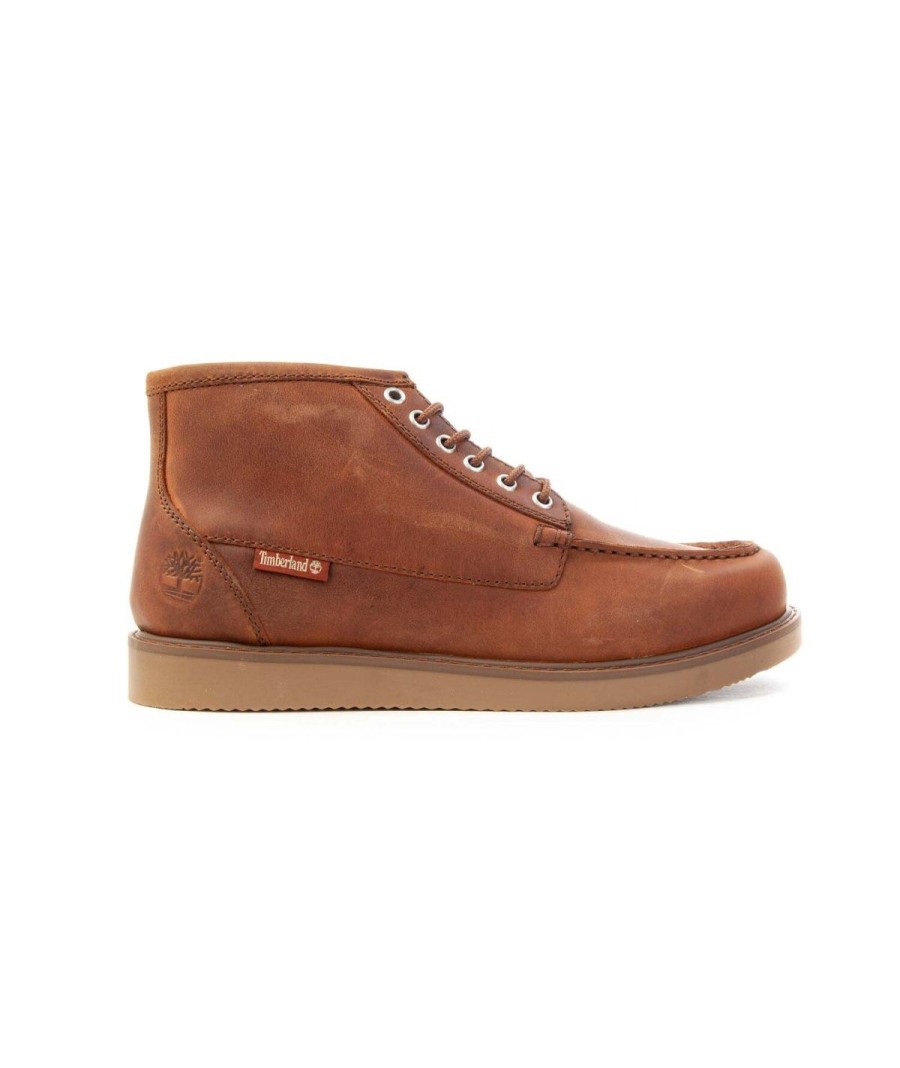 Uomo TIMBERLAND | Timberland Tb0A5Scgf13 Newmarket Ii Boat Chukka Marrone