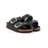 Donna BIRKENSTOCK | Birkenstock Arizona 1011075 Sandali Big Buckle Leone Shoes Frosinone Black