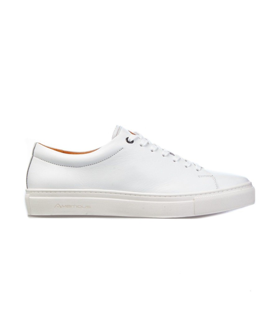 Uomo AMBITIOUS | Ambitious 11187A Sneakers Lacci Martin Uomo White