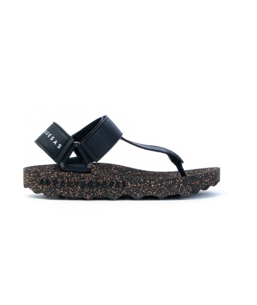 Donna ASPORTUGUESAS | Asportuguesas P0180770 Flowline Fizz Infradito Black