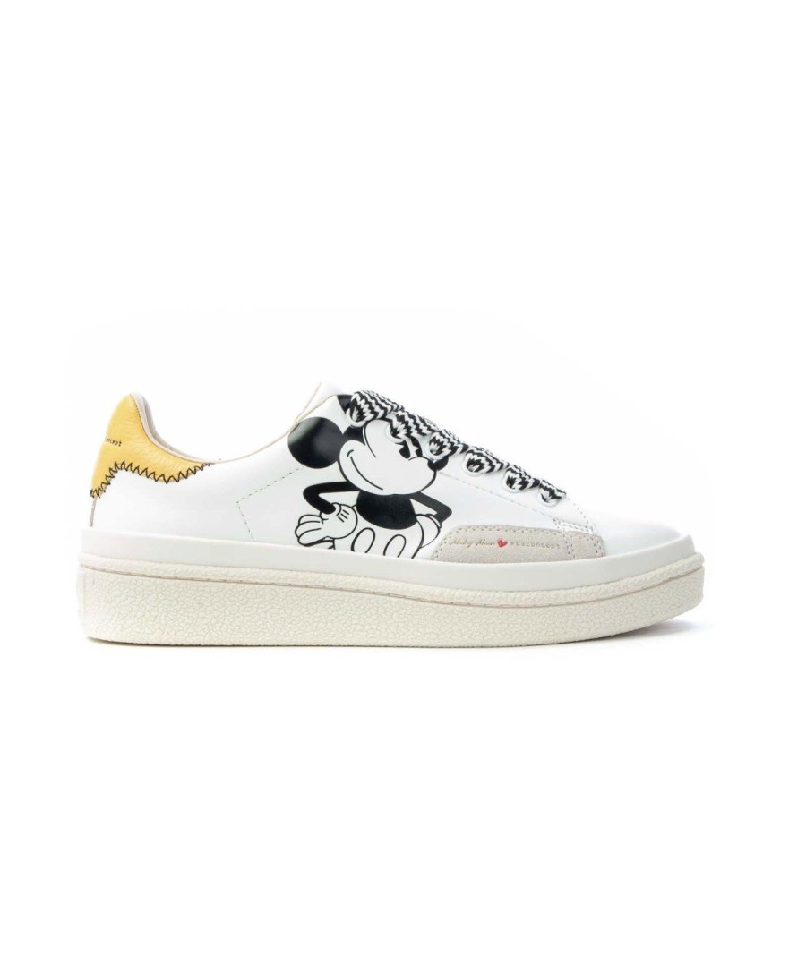 Donna MOACONCEPT | Moaconcept Md815 Sneakers Disney Puff Woman Leone Shoes White