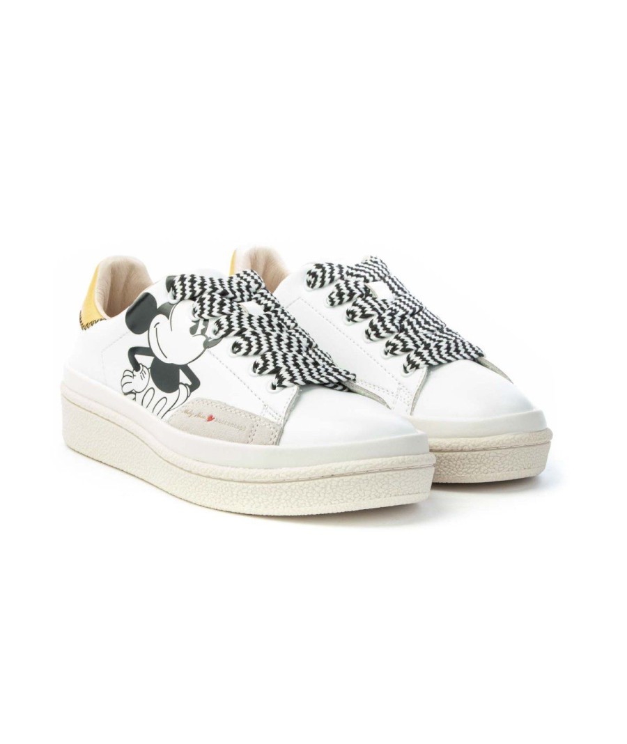 Donna MOACONCEPT | Moaconcept Md815 Sneakers Disney Puff Woman Leone Shoes White