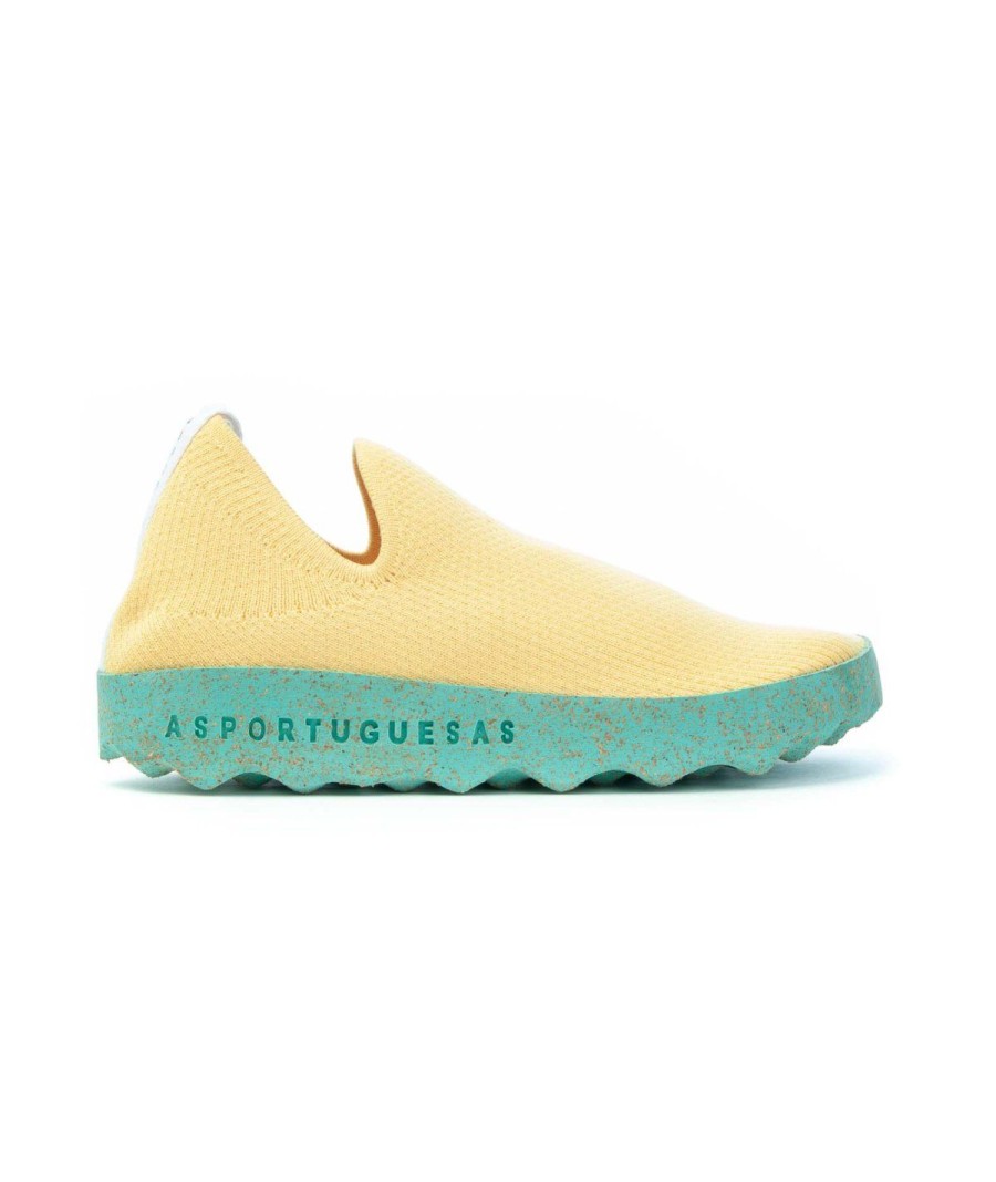 Donna ASPORTUGUESAS | Asportuguesas P0180190 Slip On Care Donna Giallo