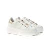 Donna MELINE | Meline Wt254 7253 Sneakers Bijoux Ape Donna Leone Shoes Frosinone Bianco/Platino