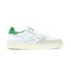 Uomo MOACONCEPT | Moaconcept Mg103 Sneakers Legacy Green Man Leone Shoes White